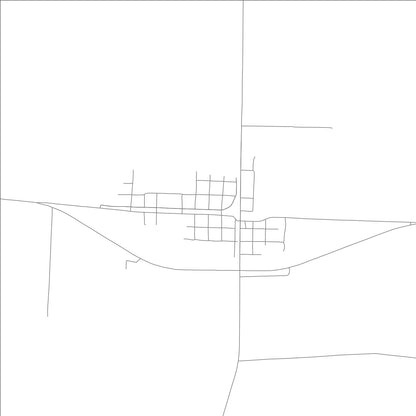 ROAD MAP OF MONTROSE, ARKANSAS BY MAPBAKES