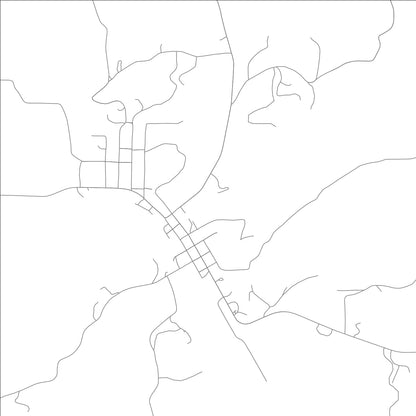 ROAD MAP OF NORMAN, ARKANSAS BY MAPBAKES