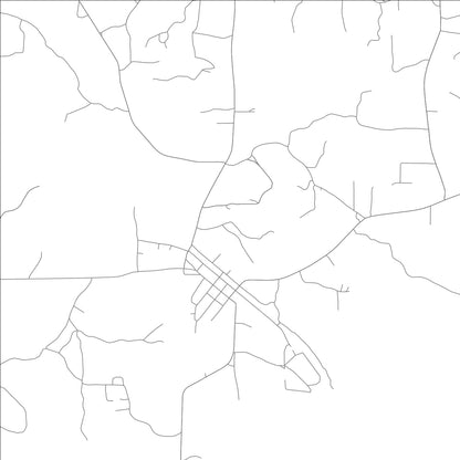 ROAD MAP OF NORPHLET, ARKANSAS BY MAPBAKES