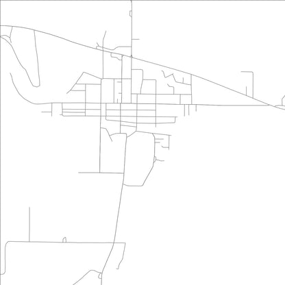 ROAD MAP OF PARKIN, ARKANSAS BY MAPBAKES