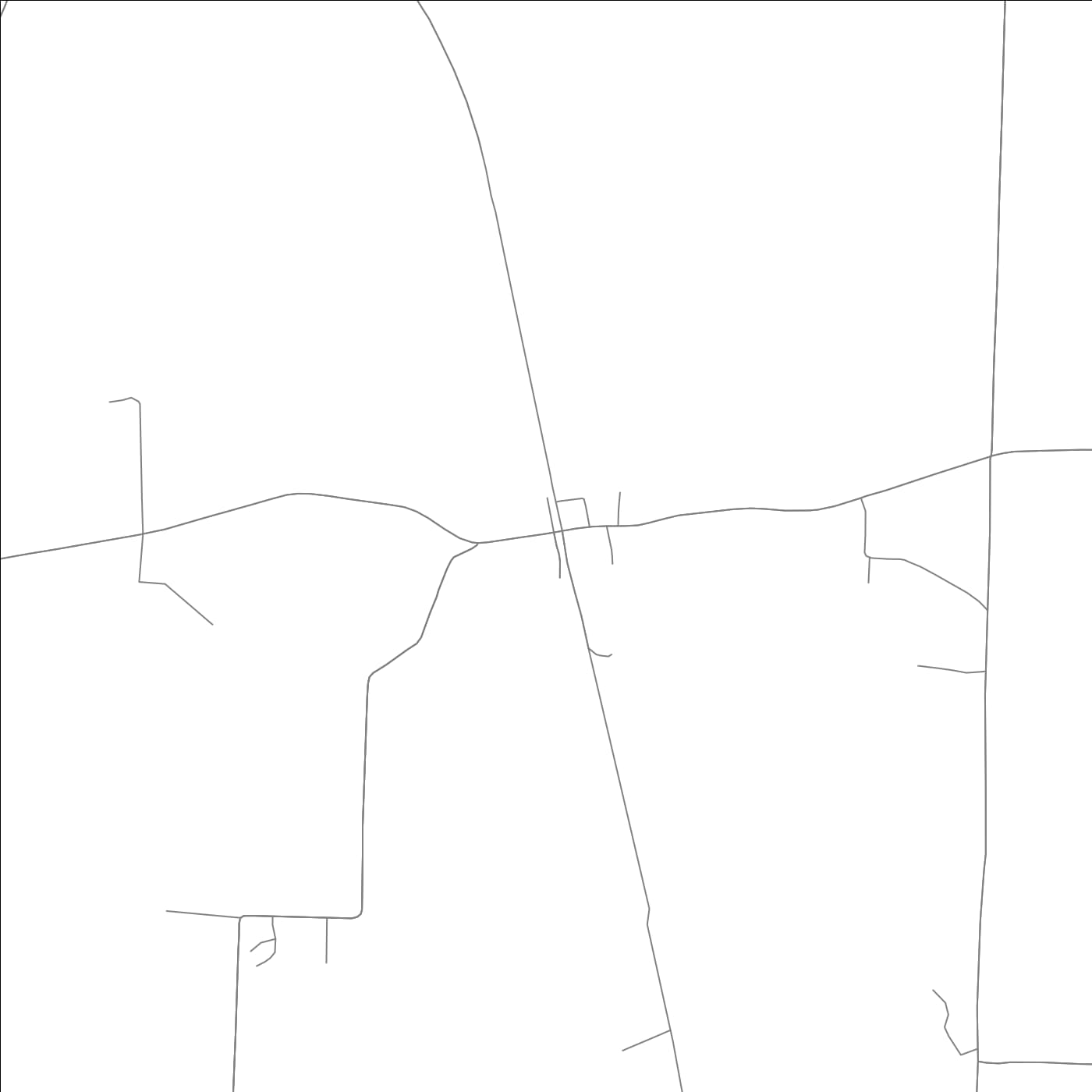 ROAD MAP OF PATMOS, ARKANSAS BY MAPBAKES