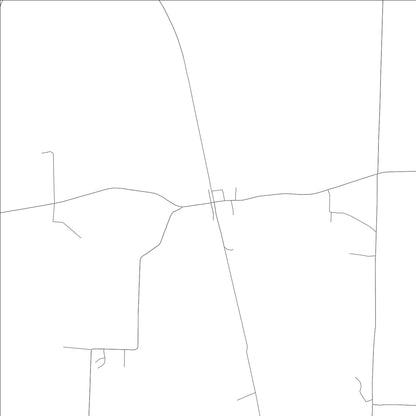 ROAD MAP OF PATMOS, ARKANSAS BY MAPBAKES