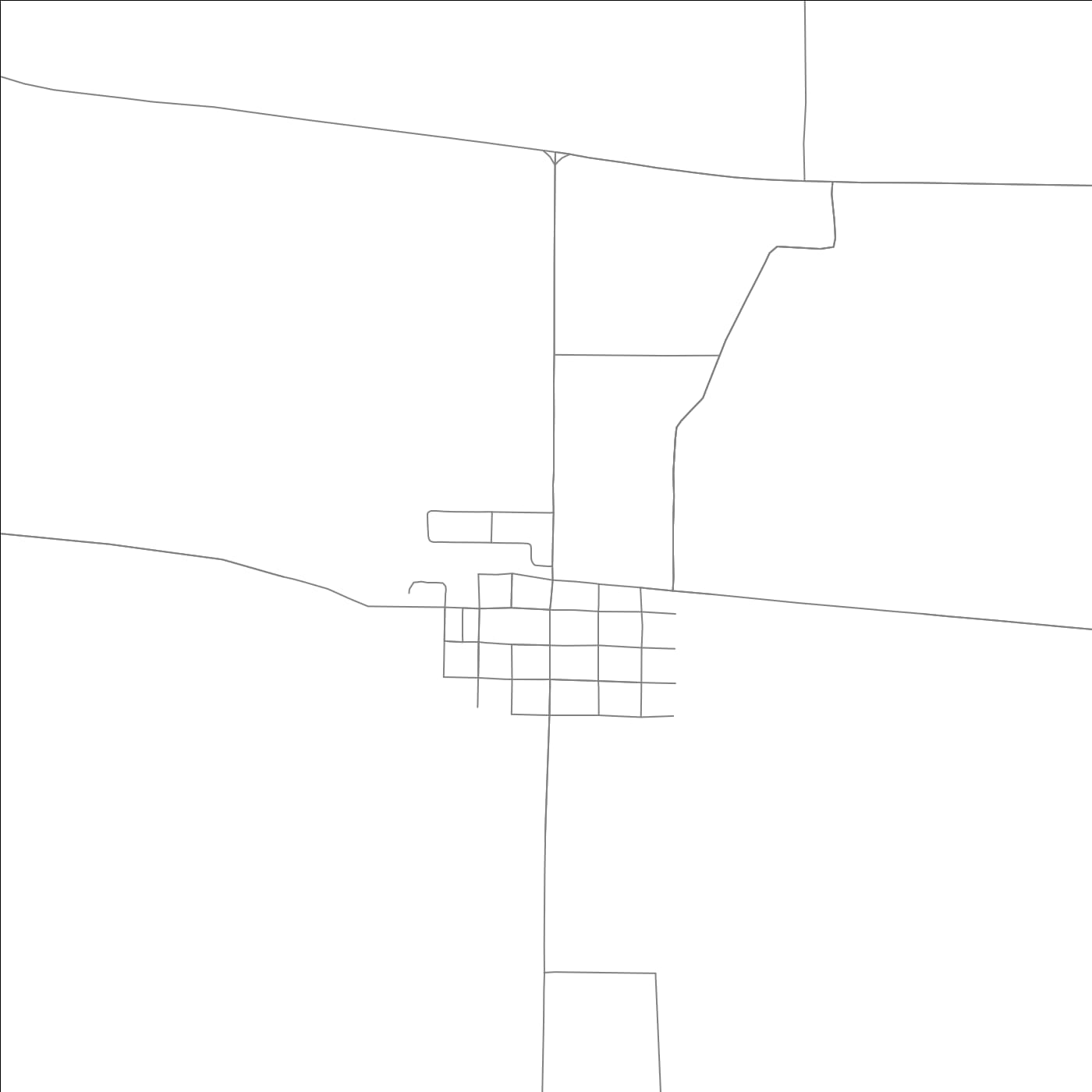 ROAD MAP OF PATTERSON, ARKANSAS BY MAPBAKES