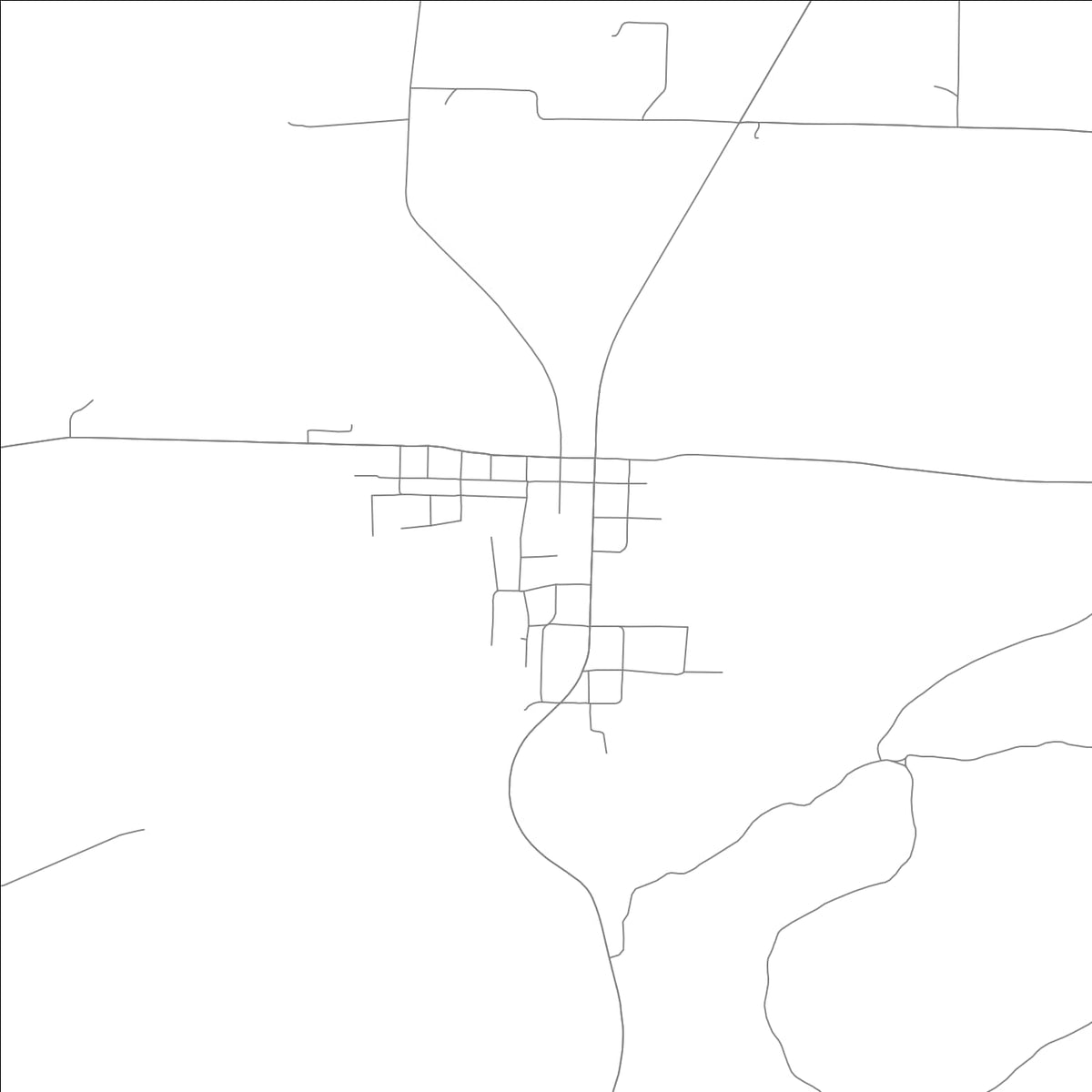 ROAD MAP OF PERRY, ARKANSAS BY MAPBAKES
