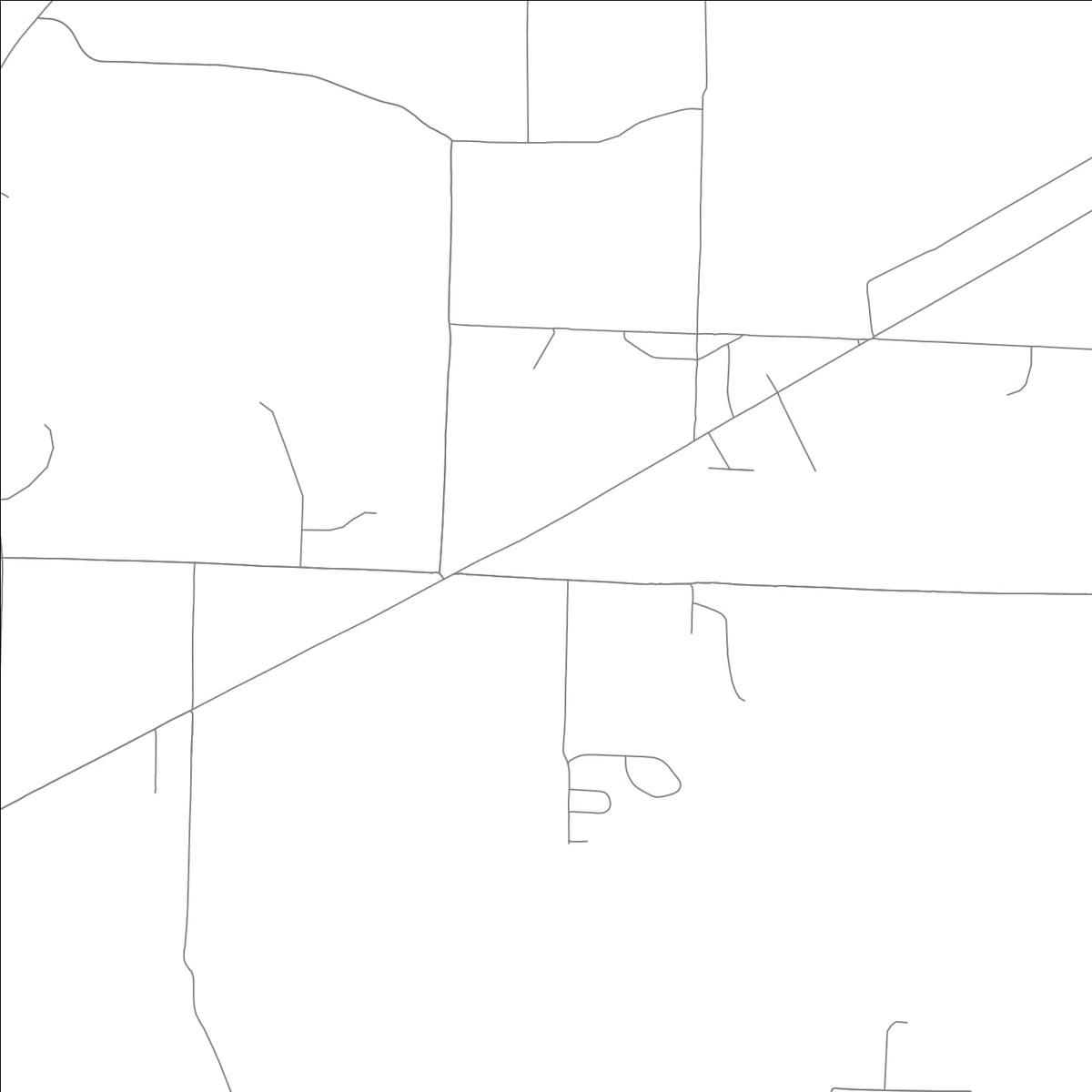 ROAD MAP OF PERRYTOWN, ARKANSAS BY MAPBAKES