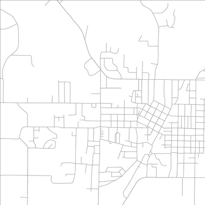 ROAD MAP OF PIGGOTT, ARKANSAS BY MAPBAKES