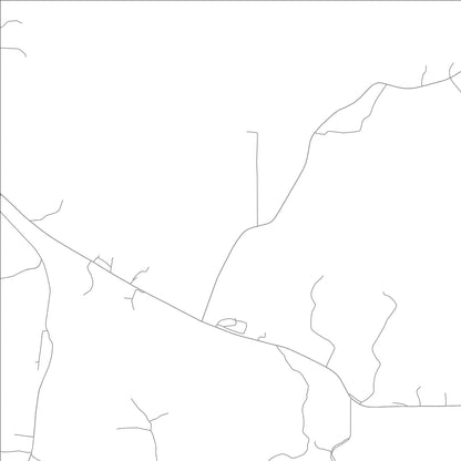 ROAD MAP OF PINDALL, ARKANSAS BY MAPBAKES