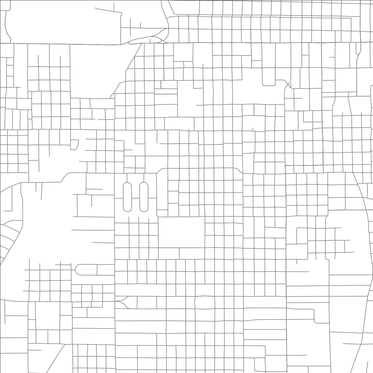 ROAD MAP OF PINE BLUFF, ARKANSAS BY MAPBAKES