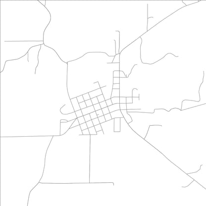 ROAD MAP OF PLAINVIEW, ARKANSAS BY MAPBAKES