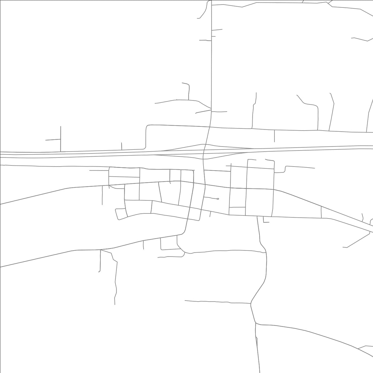 ROAD MAP OF PLUMERVILLE, ARKANSAS BY MAPBAKES