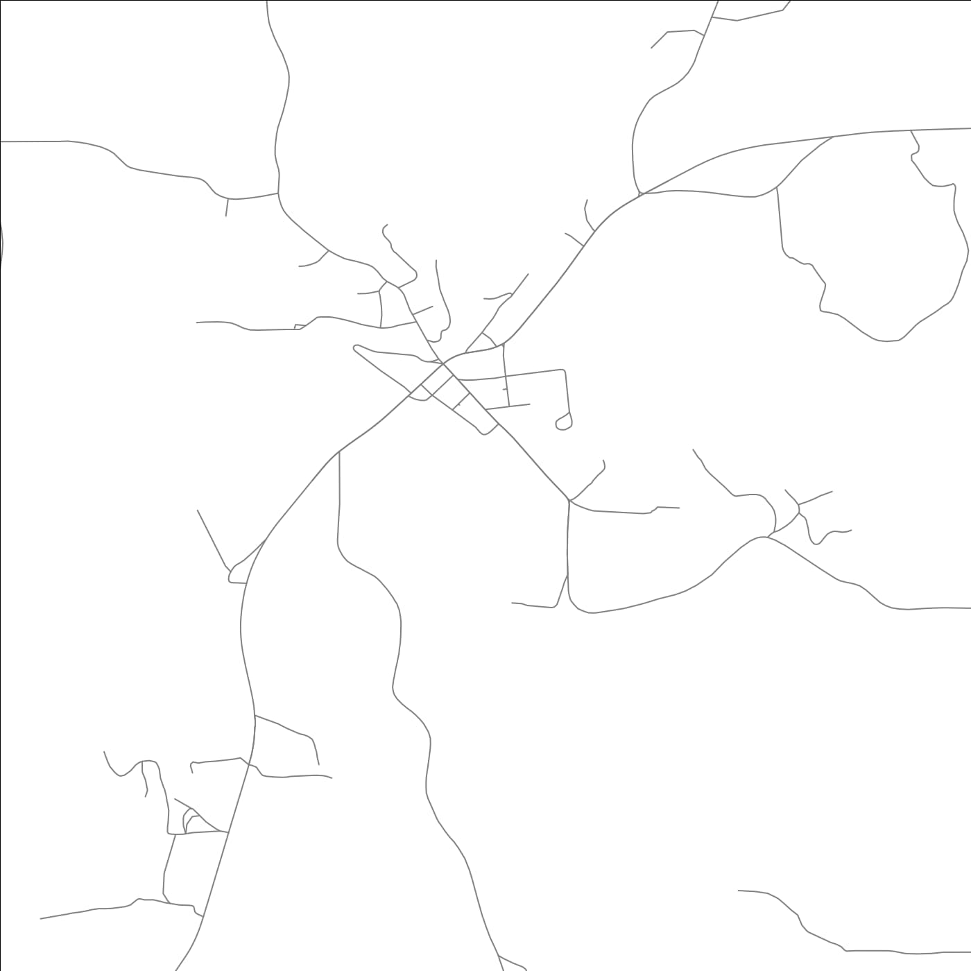 ROAD MAP OF RAVENDEN SPRINGS, ARKANSAS BY MAPBAKES