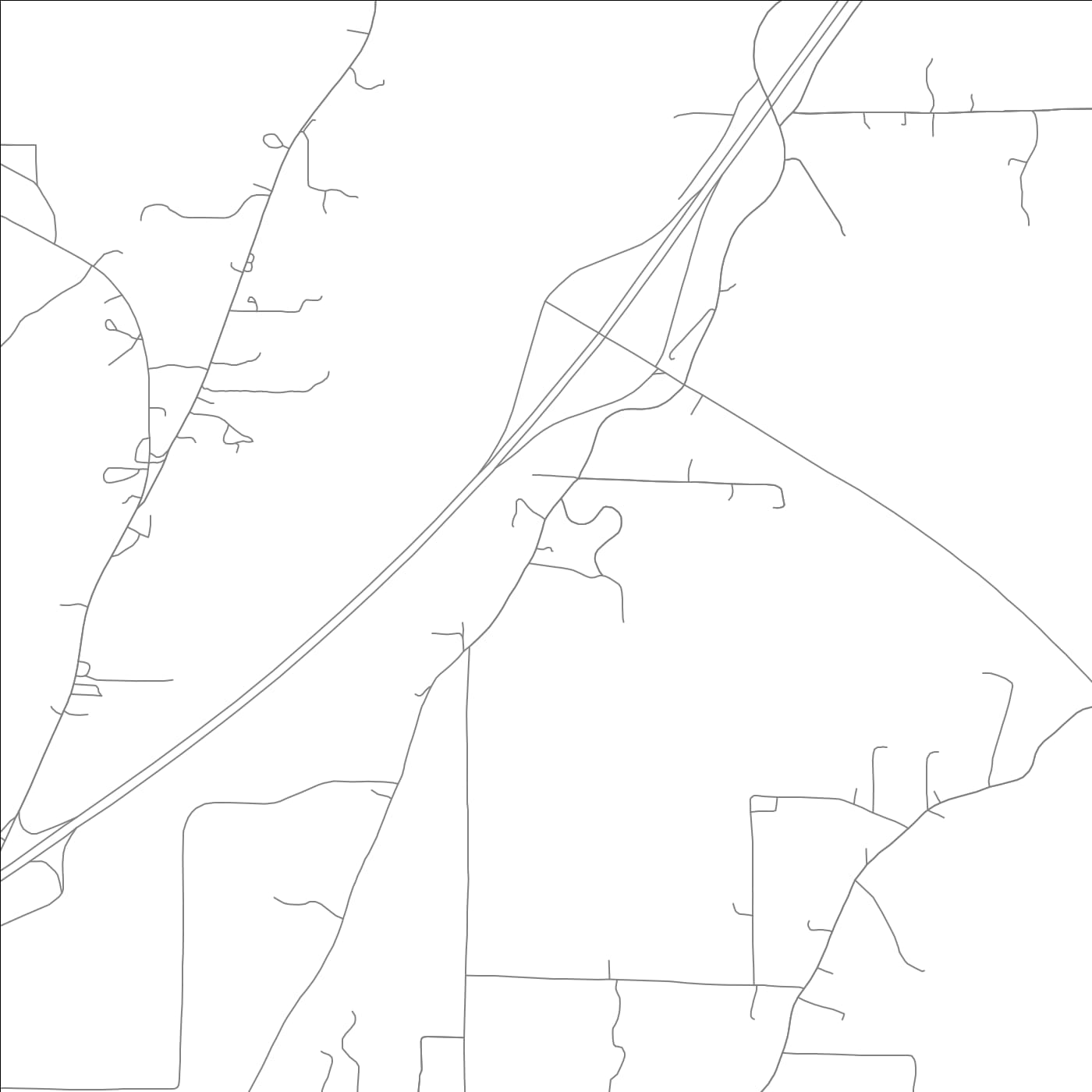 ROAD MAP OF ROCKPORT, ARKANSAS BY MAPBAKES