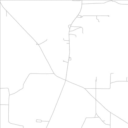 ROAD MAP OF RYE, ARKANSAS BY MAPBAKES