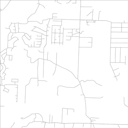 ROAD MAP OF SHANNON HILLS, ARKANSAS BY MAPBAKES