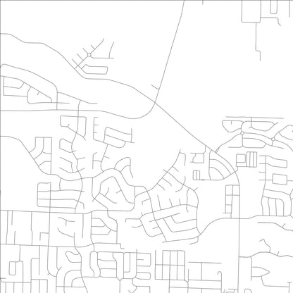ROAD MAP OF SHERWOOD, ARKANSAS BY MAPBAKES
