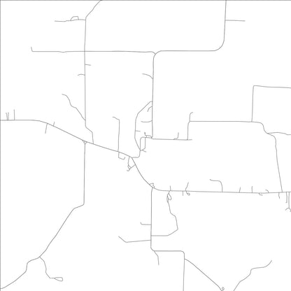 ROAD MAP OF SIDNEY, ARKANSAS BY MAPBAKES