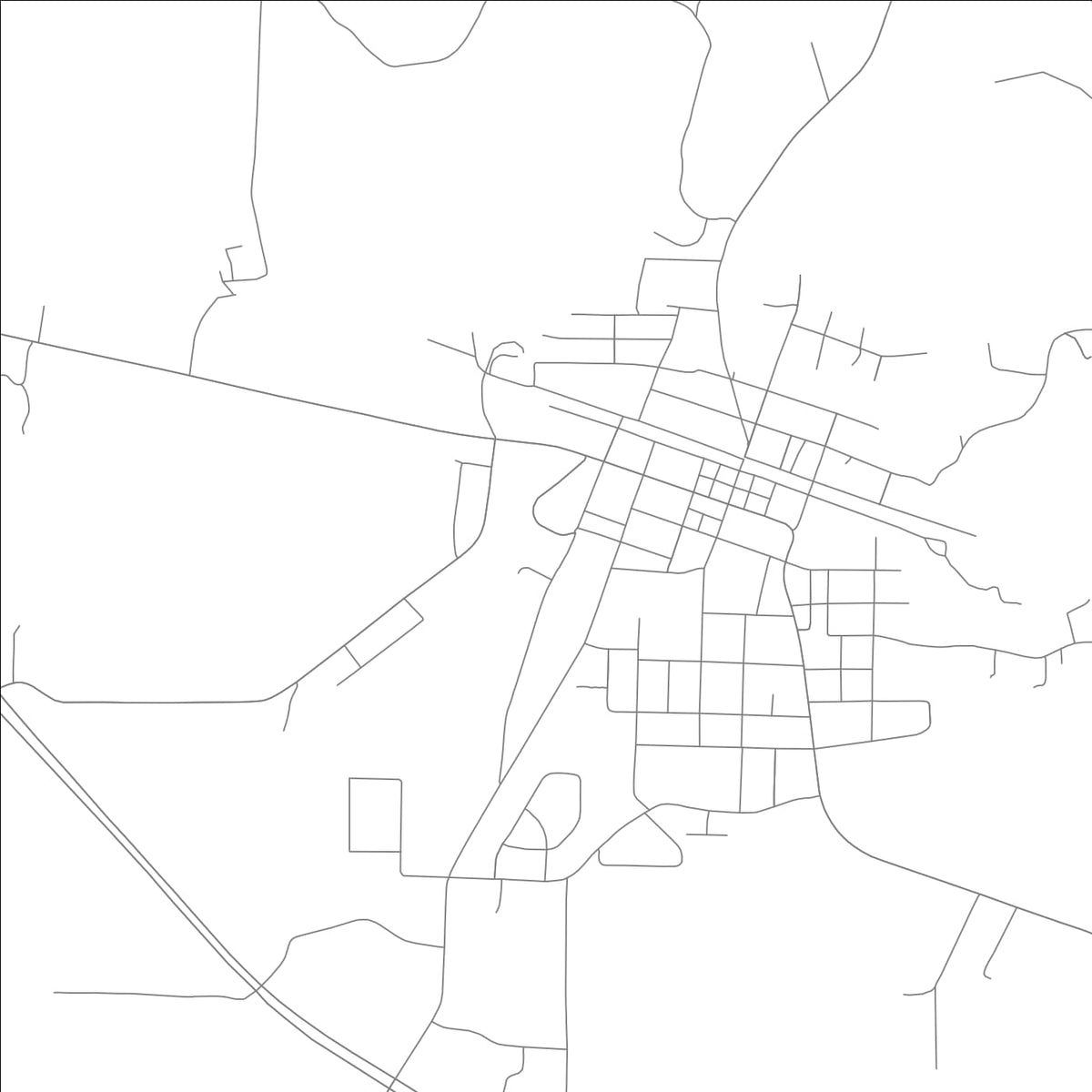 ROAD MAP OF SMACKOVER, ARKANSAS BY MAPBAKES
