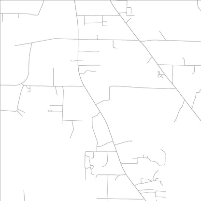 ROAD MAP OF SOUTHSIDE, ARKANSAS BY MAPBAKES