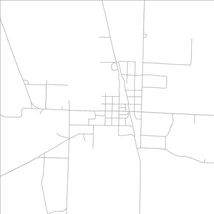 ROAD MAP OF SPARKMAN, ARKANSAS BY MAPBAKES