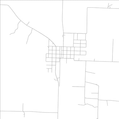 ROAD MAP OF TAYLOR, ARKANSAS BY MAPBAKES
