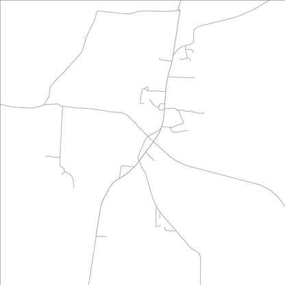 ROAD MAP OF TOLLETTE, ARKANSAS BY MAPBAKES