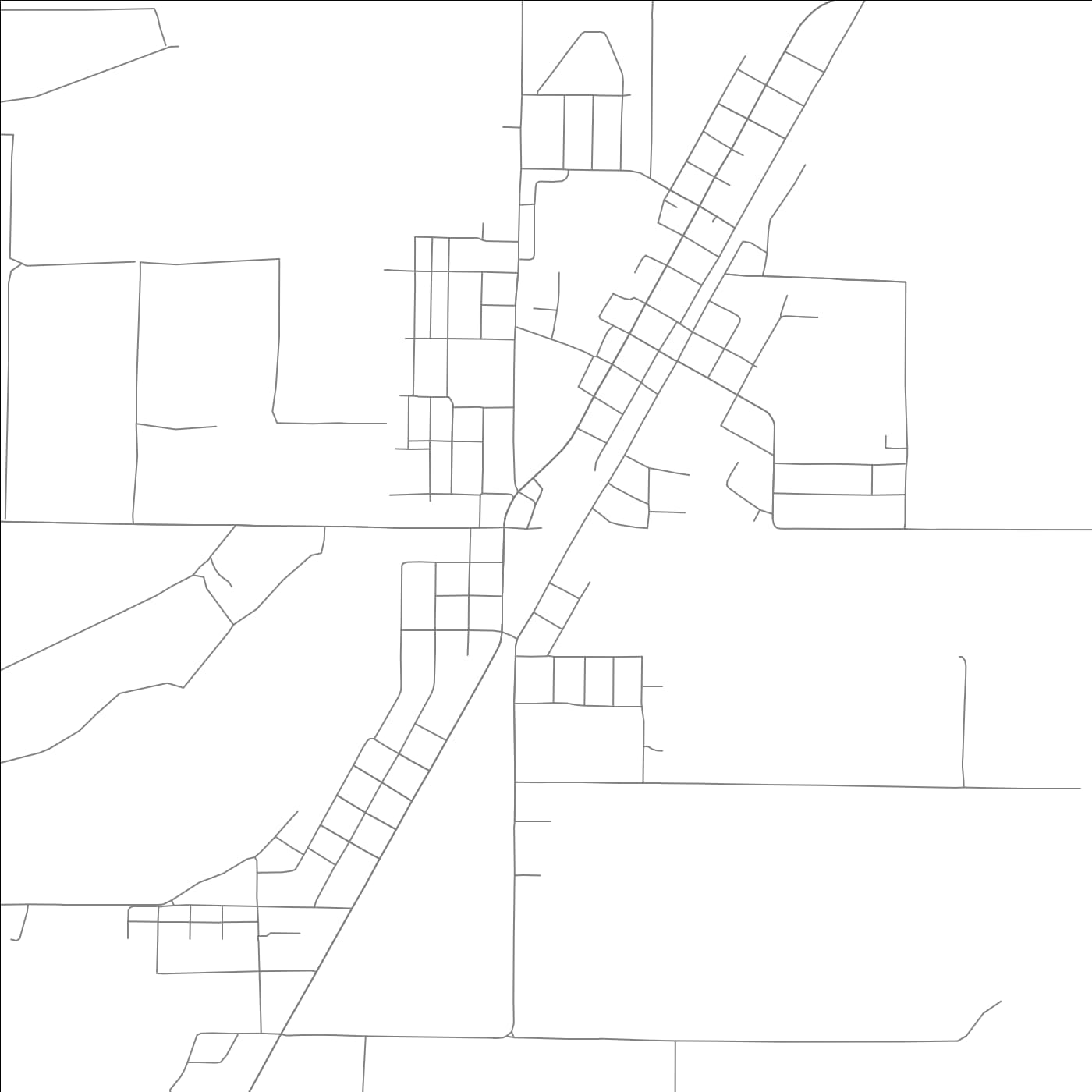 ROAD MAP OF TUCKERMAN, ARKANSAS BY MAPBAKES