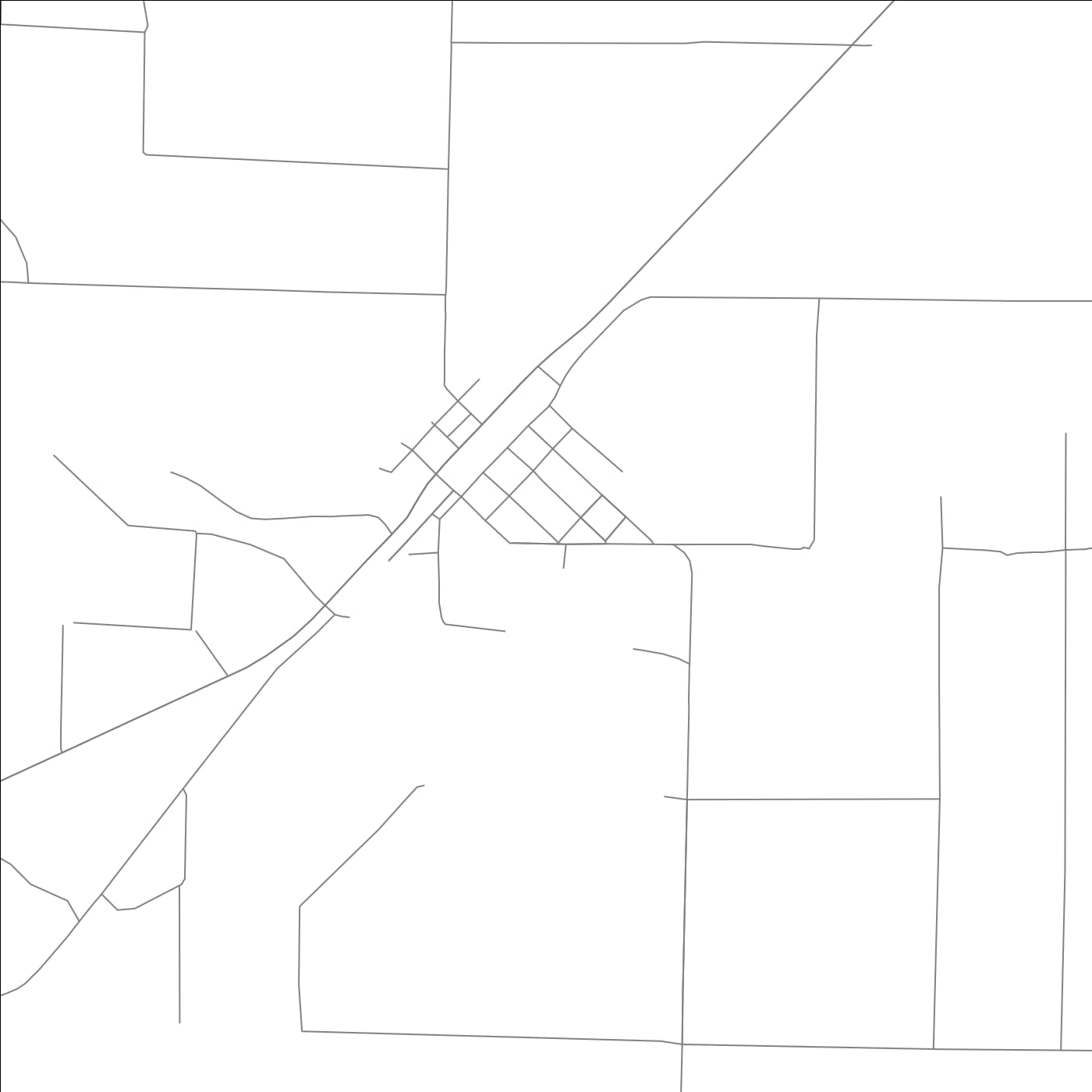 ROAD MAP OF WABBASEKA, ARKANSAS BY MAPBAKES