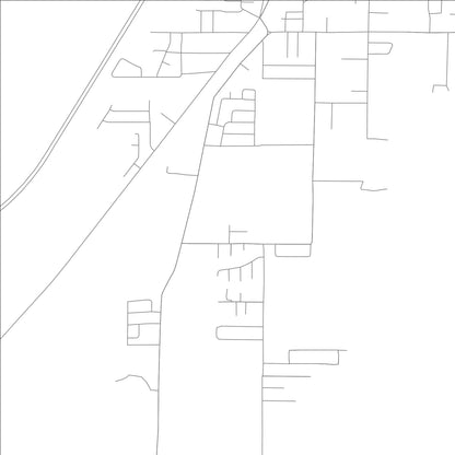 ROAD MAP OF WARD, ARKANSAS BY MAPBAKES