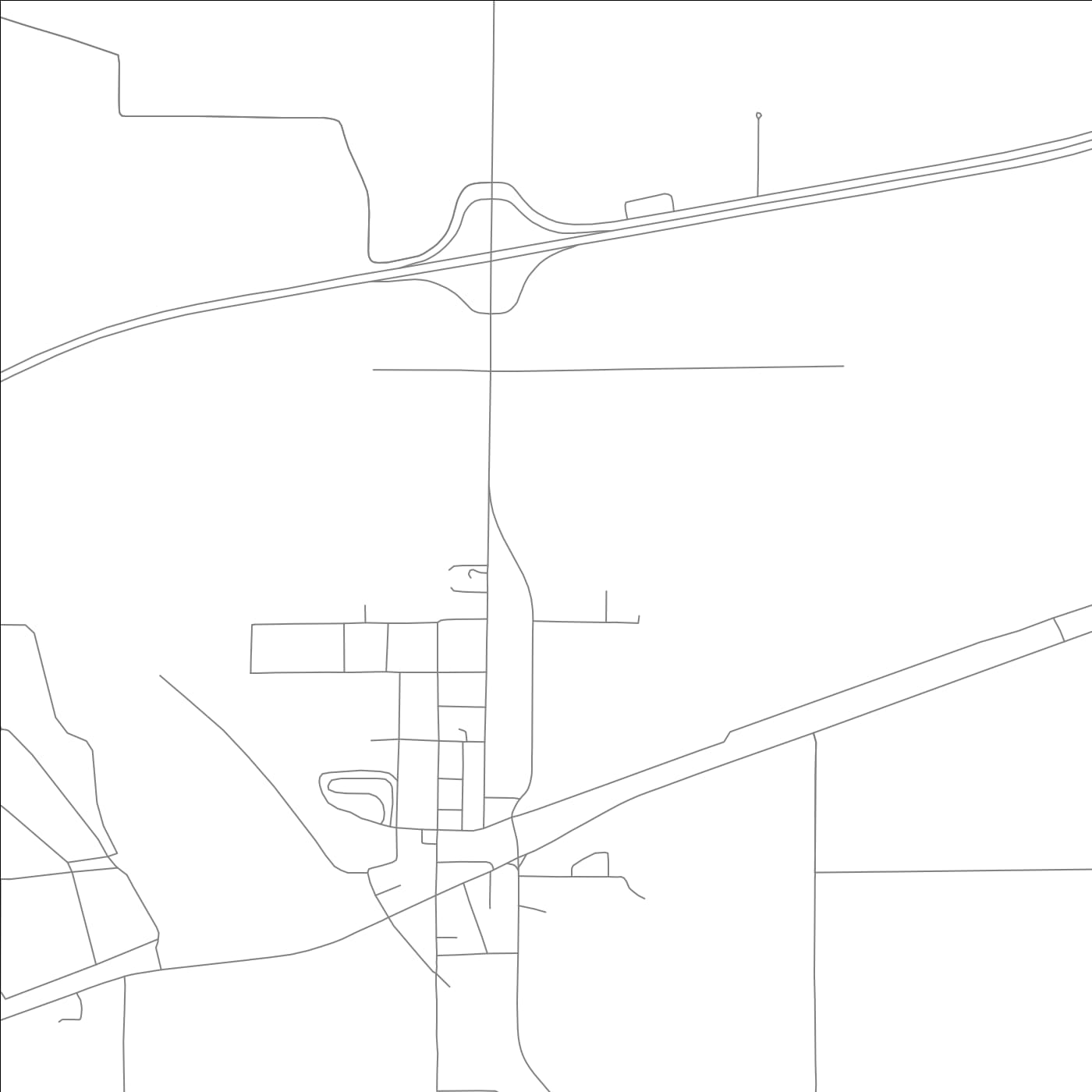 ROAD MAP OF WHEATLEY, ARKANSAS BY MAPBAKES