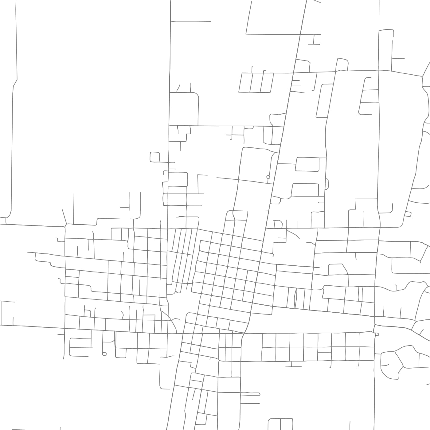 ROAD MAP OF WYNNE, ARKANSAS BY MAPBAKES