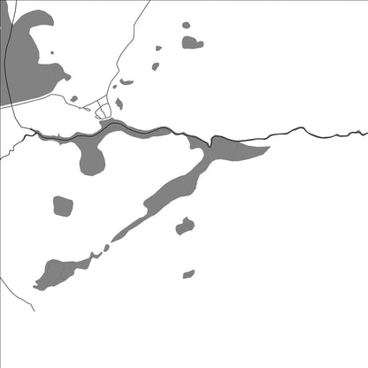 ROAD MAP OF BOMBA, BELIZE BY MAPBAKES