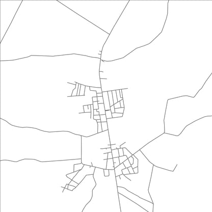 ROAD MAP OF CRISTO REY, BELIZE BY MAPBAKES