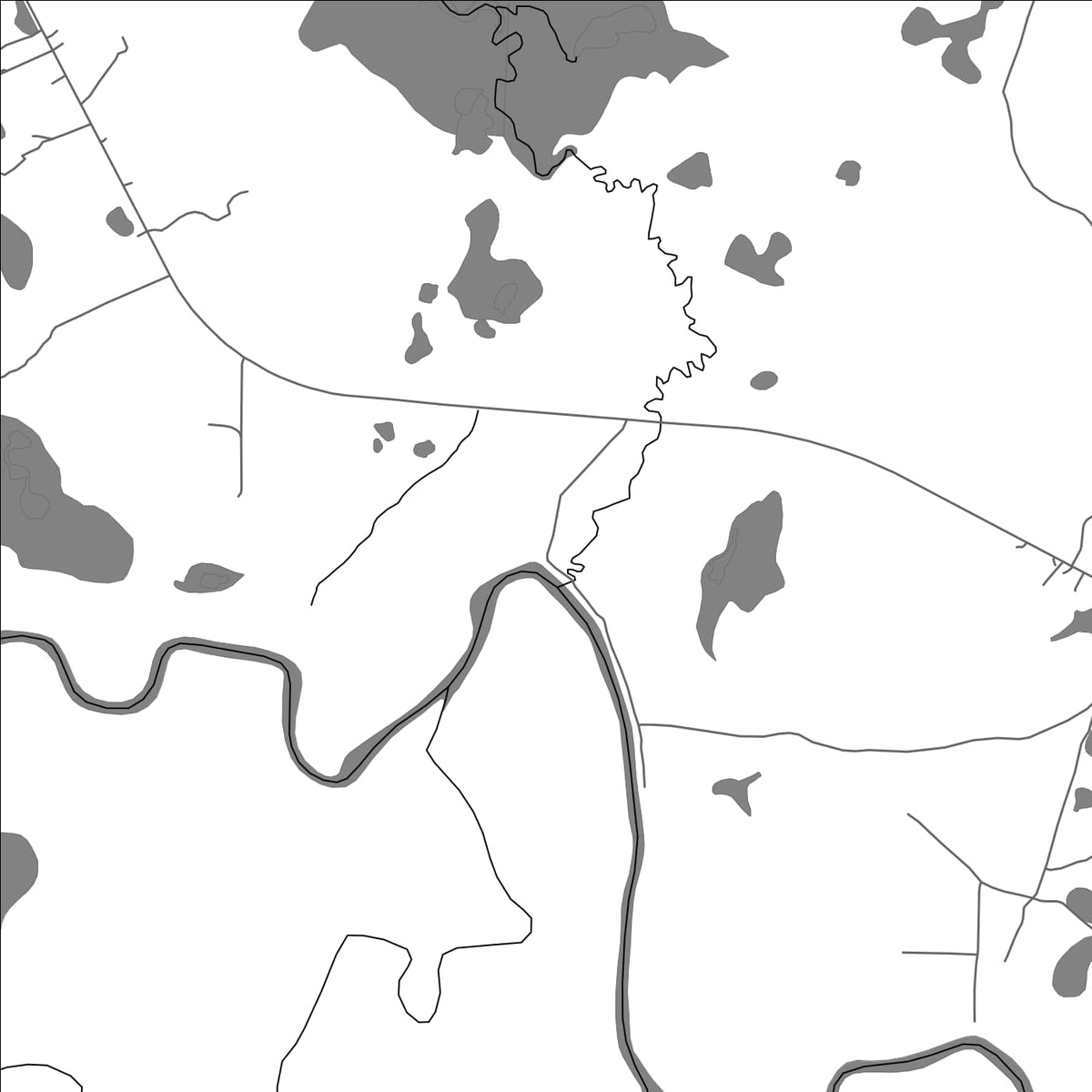 ROAD MAP OF GRACE BANK, BELIZE BY MAPBAKES