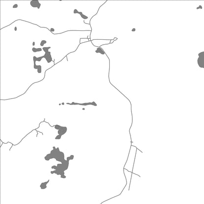 ROAD MAP OF LUCKY STRIKE, BELIZE BY MAPBAKES