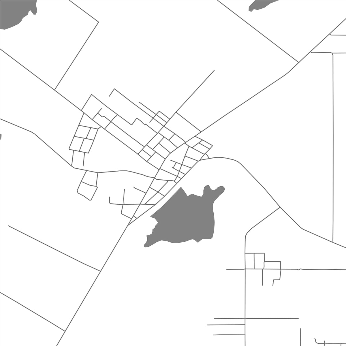 ROAD MAP OF PATCHCHACAN, BELIZE BY MAPBAKES