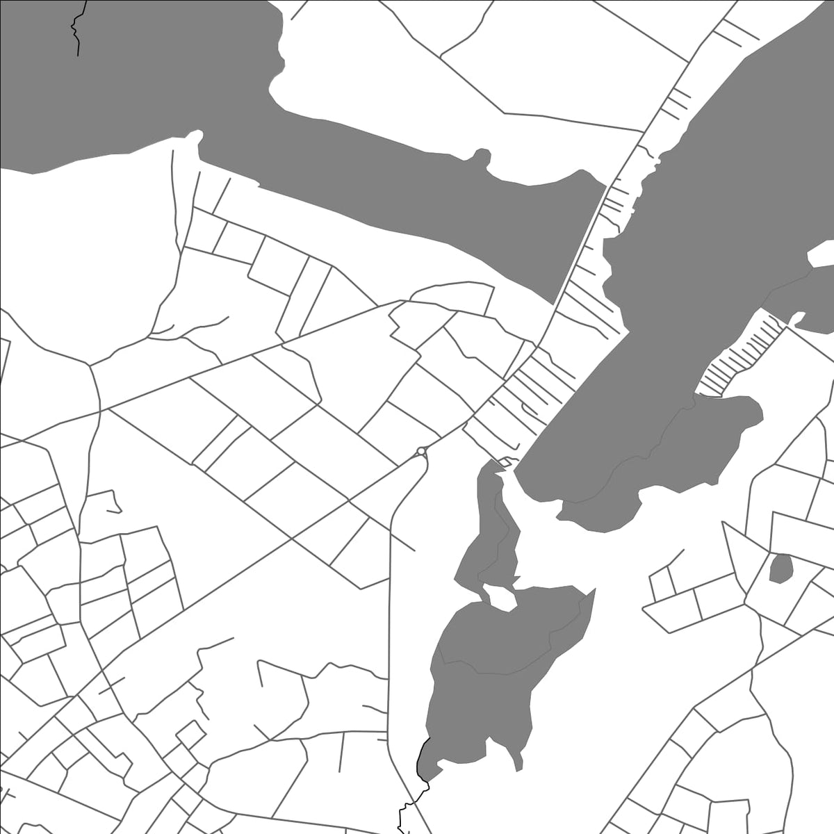 ROAD MAP OF REMATE, BELIZE BY MAPBAKES