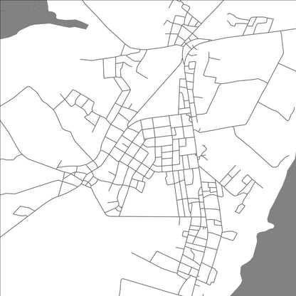 ROAD MAP OF SAN NARCISO, BELIZE BY MAPBAKES