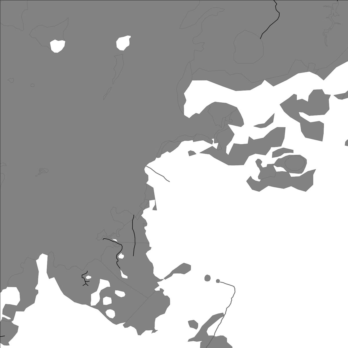 ROAD MAP OF SHIPSTERN LANDING, BELIZE BY MAPBAKES