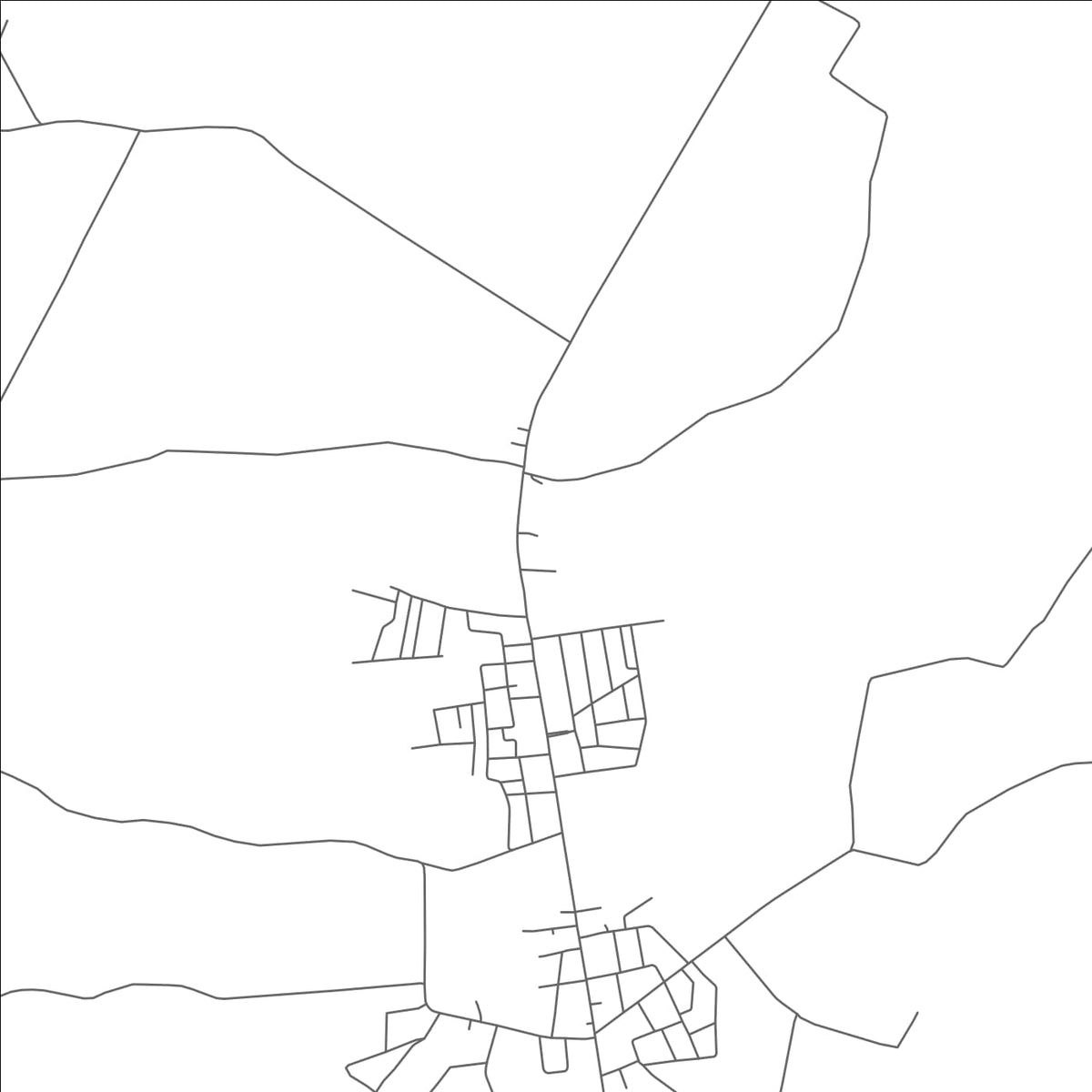 ROAD MAP OF YO CHEN, BELIZE BY MAPBAKES