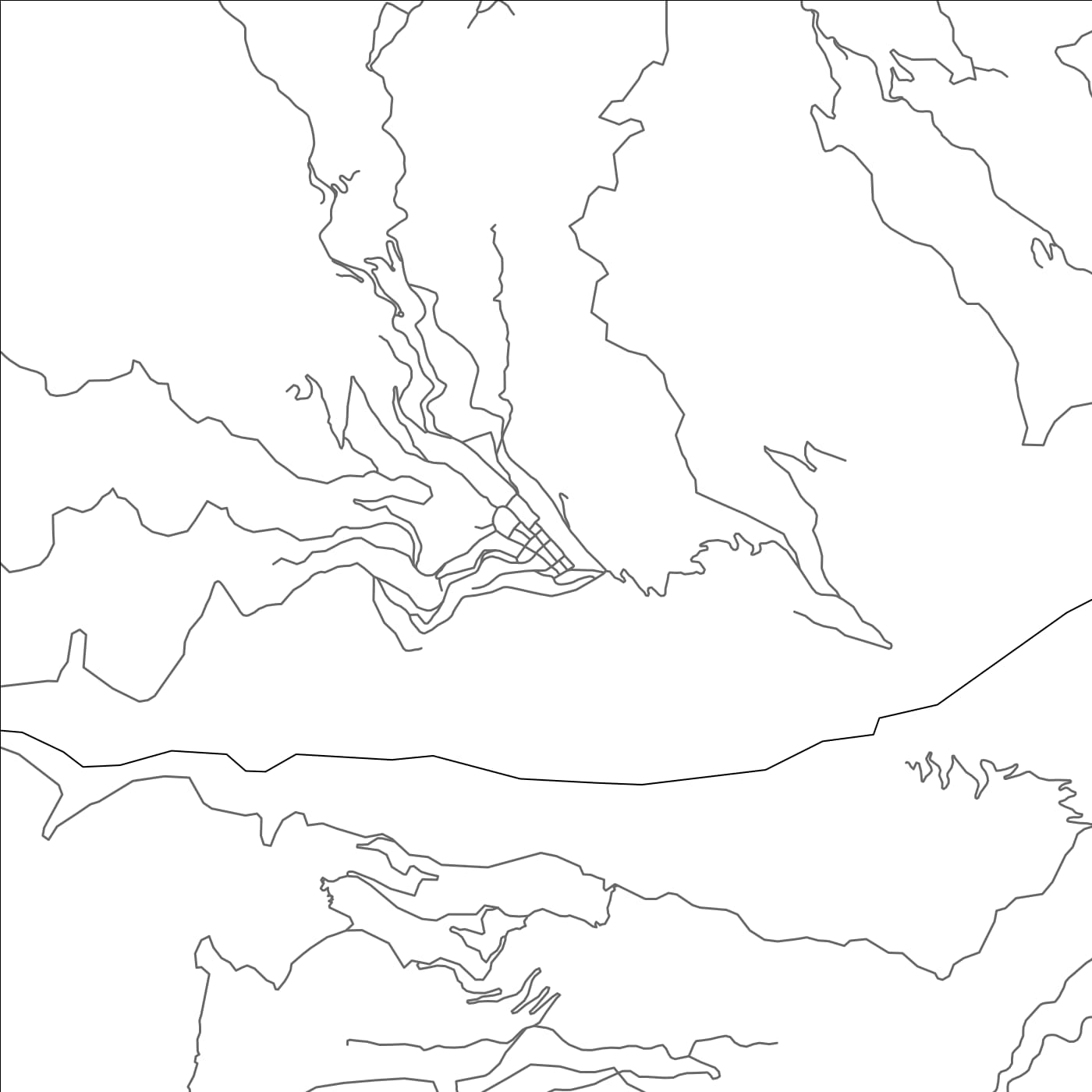 ROAD MAP OF CHULUMANI, BOLIVIA BY MAPBAKES