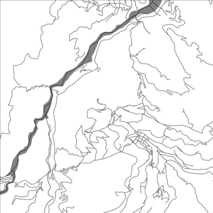 ROAD MAP OF COROICO, BOLIVIA BY MAPBAKES