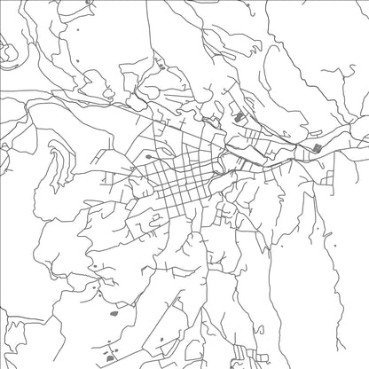 ROAD MAP OF SAMAIPATA, BOLIVIA BY MAPBAKES