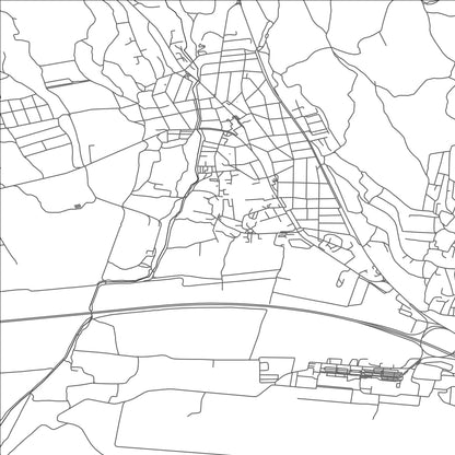 ROAD MAP OF AKSAKOVO, BULGARIA BY MAPBAKES