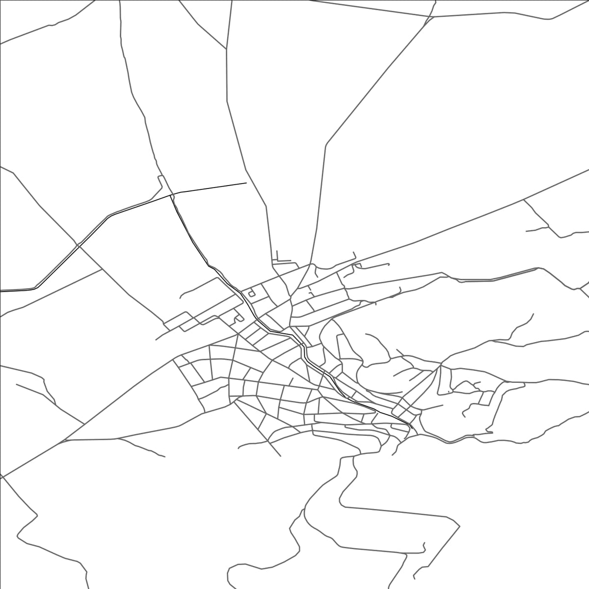 ROAD MAP OF BRESTOVITSA, BULGARIA BY MAPBAKES