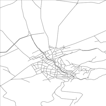 ROAD MAP OF BRESTOVITSA, BULGARIA BY MAPBAKES