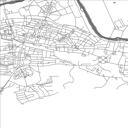 ROAD MAP OF DIMITROVGRAD, BULGARIA BY MAPBAKES