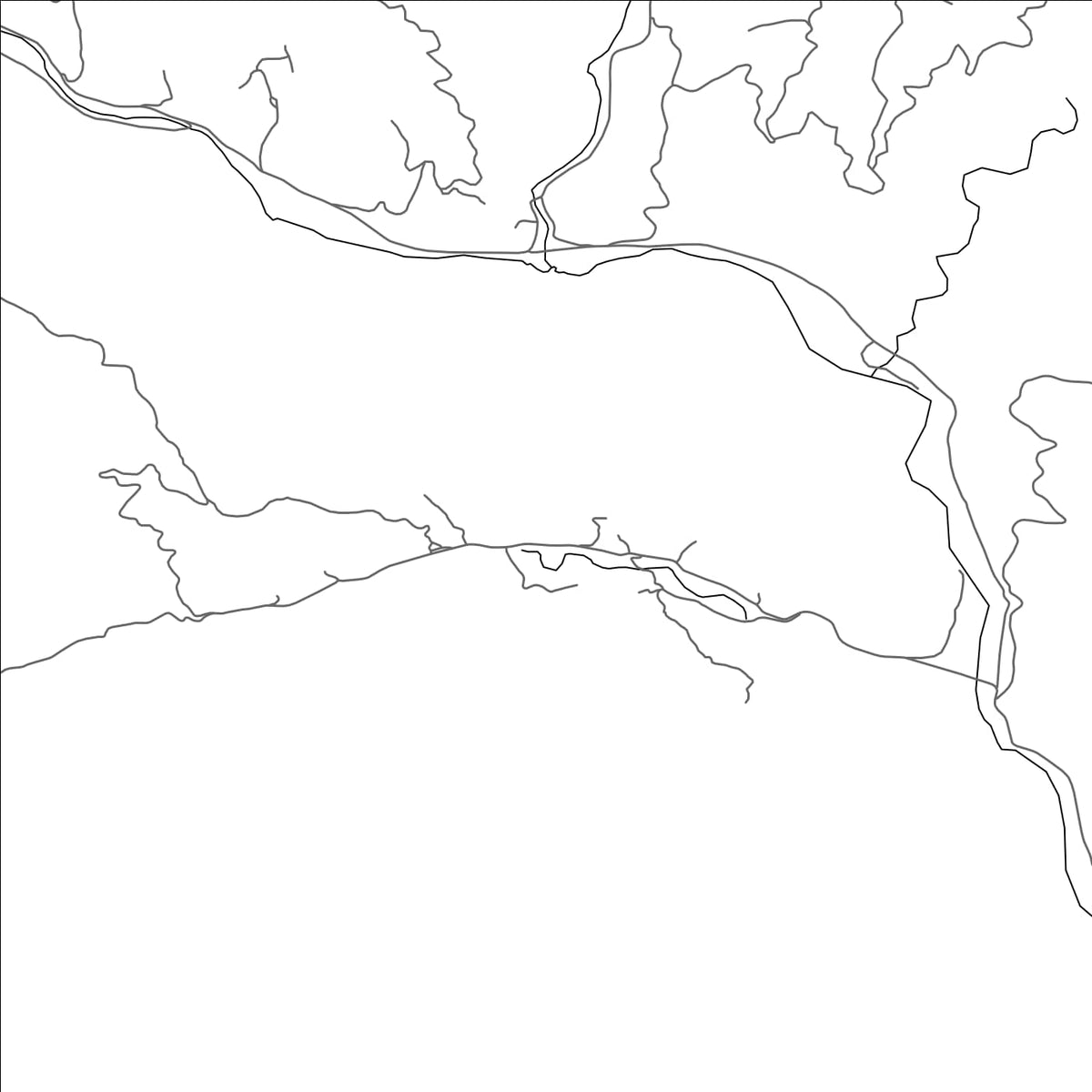 ROAD MAP OF DOLEN, BULGARIA BY MAPBAKES