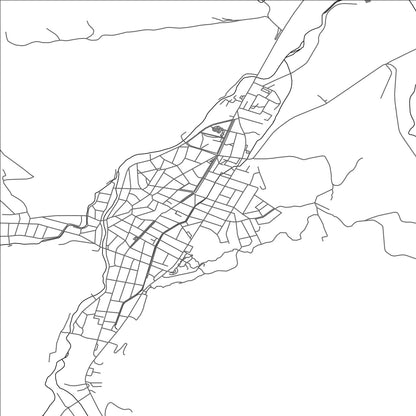 ROAD MAP OF ETROPOLE, BULGARIA BY MAPBAKES