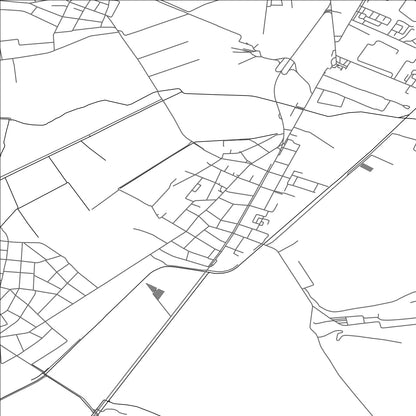 ROAD MAP OF GLAVINITSA, BULGARIA BY MAPBAKES