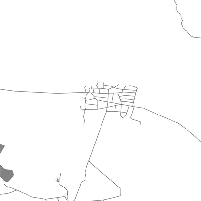 ROAD MAP OF KARAGEORGIEVO, BULGARIA BY MAPBAKES